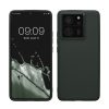 Kwmobile tok Xiaomi 13T/13T Pro készülékhez, sötétzöld, szilikon, KWM000020IV007C