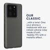 Kwmobile tok Xiaomi 13T/13T Pro készülékhez, szürke, szilikon, KWM000020IW005C