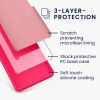 Kwmobile tok Xiaomi Redmi Note 13 Pro Plus 5G-hez, rózsaszín, szilikon, KWM000020KH006C