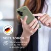 Kwmobile tok Xiaomi Redmi Note 13 Pro Plus 5G-hez, világoszöld, szilikon, KWM000020KH009C
