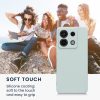 Kwmobile tok Xiaomi Redmi Note 13 Pro 5G-hez, világoszöld, szilikon, KWM000020LD014C