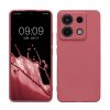 Kwmobile tok Xiaomi Redmi Note 13 Pro 5G-hez, sötétrózsaszín, szilikon, KWM000020LD016C