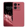 Kwmobile tok Xiaomi Redmi Note 13 Pro 5G-hez, sötétrózsaszín, szilikon, KWM000020LD016C