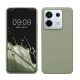Kwmobile tok Xiaomi Redmi Note 13 Pro 5G-hez, világoszöld, szilikon, KWM000020LF007C