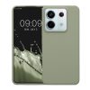 Kwmobile tok Xiaomi Redmi Note 13 Pro 5G-hez, világoszöld, szilikon, KWM000020LF007C