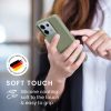 Kwmobile tok Xiaomi Redmi Note 13 Pro 5G-hez, világoszöld, szilikon, KWM000020LF007C