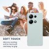 Kwmobile tok Xiaomi Redmi Note 13 Pro készülékhez, világoszöld, szilikon, KWM000020LY004C