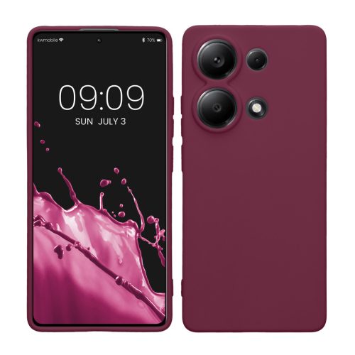 Kwmobile tok Xiaomi Redmi Note 13 Pro-hoz, lila, szilikon, KWM000020LY006C