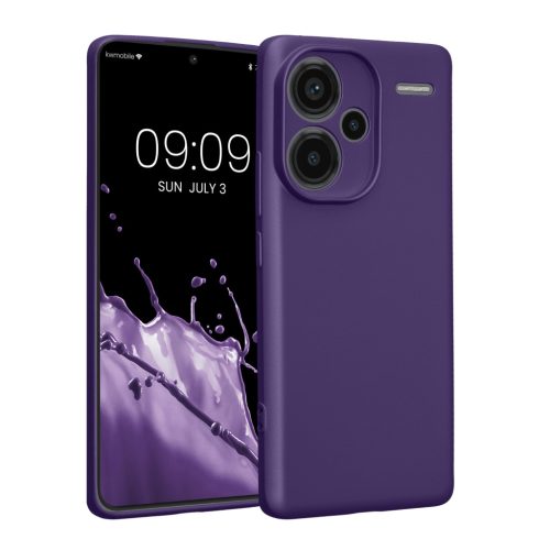 Kwmobile tok Xiaomi Redmi Note 13 Pro Plus 5G-hez, kék, szilikon, KWM000020OL002C