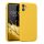 Kwmobile tok Apple iPhone 11-hez, sárga, szilikon, KWM000016XQ012C