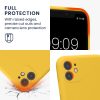 Kwmobile tok Apple iPhone 11-hez, sárga, szilikon, KWM000016XQ012C