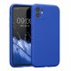 Kwmobile tok Apple iPhone 11-hez, kék, szilikon, KWM000016XQ013C