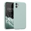 Kwmobile tok Apple iPhone 11-hez, világoszöld, szilikon, KWM000016XQ014C