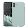Kwmobile tok Apple iPhone 11-hez, világoszöld, szilikon, KWM000016XQ014C
