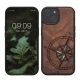 Kwmobile Apple iPhone 15 tok, barna, fa/szilikon, KWM000020EG002C