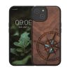 Kwmobile Apple iPhone 15 tok, barna, fa/szilikon, KWM000020EG002C