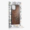 Kwmobile Apple iPhone 15 tok, barna, fa/szilikon, KWM000020EG002C