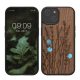 Kwmobile Apple iPhone 15 tok, barna, fa/szilikon, KWM000020EG003C
