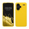 Kwmobile tok Xiaomi Redmi Note 13 Pro Plus 5G-hez, sárga, szilikon, KWM000020KH011C