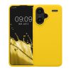 Kwmobile tok Xiaomi Redmi Note 13 Pro Plus 5G-hez, sárga, szilikon, KWM000020KH011C