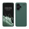 Kwmobile tok Xiaomi Redmi Note 13 Pro Plus 5G-hez, zöld, szilikon, KWM000020KH012C
