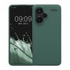 Kwmobile tok Xiaomi Redmi Note 13 Pro Plus 5G-hez, zöld, szilikon, KWM000020KH012C