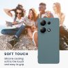 Kwmobile tok Xiaomi Redmi Note 13 Pro készülékhez, világoszöld, szilikon, KWM000020LY007C