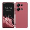 Kwmobile tok Xiaomi Redmi Note 13 Pro készülékhez, sötétrózsaszín, szilikon, KWM000020LY009C