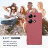 Kwmobile tok Xiaomi Redmi Note 13 Pro készülékhez, sötétrózsaszín, szilikon, KWM000020LY009C