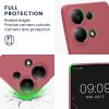 Kwmobile tok Xiaomi Redmi Note 13 Pro készülékhez, sötétrózsaszín, szilikon, KWM000020LY009C