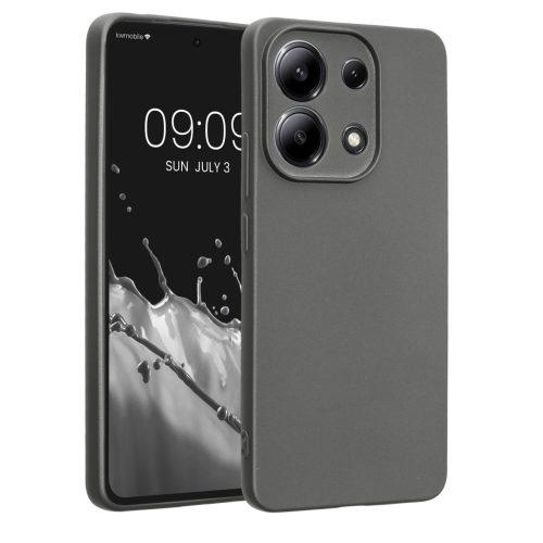 Kwmobile tok Xiaomi Redmi Note 13-hoz, szürke, szilikon, KWM000020OM002C
