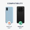 Kwmobile tok Xiaomi Redmi A3-hoz, fekete, szilikon, KWM000020ON001C