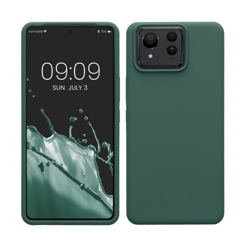 Kwmobile Asus Zenfone 11 Ultra telefontok, zöld, szilikon, KWM000022SF004C