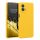 Kwmobile tok Motorola Moto G73 készülékhez, sárga, szilikon, KWM000018HA005C