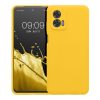 Kwmobile tok Motorola Moto G73 készülékhez, sárga, szilikon, KWM000018HA005C