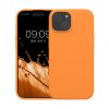 Kwmobile Apple iPhone 15 tok, narancssárga, szilikon, KWM000020CA007C