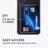 Kwmobile kártyatartós tok Samsung Galaxy S22 Plus készülékhez, átlátszó, polikarbonát, KWM000021RT001C