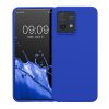 Kwmobile tok Motorola Moto G84-hez, kék, szilikon, KWM000022NO009C