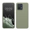 Kwmobile tok Motorola Moto G84-hez, világoszöld, szilikon, KWM000022NO011C
