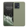 Kwmobile tok Motorola Moto G84-hez, világoszöld, szilikon, KWM000022NO011C