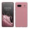Kwmobile Google Pixel 7a tok, világos rózsaszín, szilikon, KWM000019YF031C
