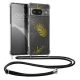 Kwmobile Google Pixel 8 telefontok nyakpánttal, többszínű, szilikon, KWM0000208R003C