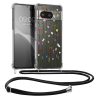 Kwmobile Google Pixel 8 telefontok nyakpánttal, többszínű, szilikon, KWM0000208R004C