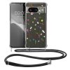 Kwmobile Google Pixel 8 telefontok nyakpánttal, többszínű, szilikon, KWM0000208R004C