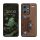 Kwmobile tok Xiaomi Redmi Note 13 Pro Plus 5G-hez, barna, fa/szilikon, KWM000020KL005C