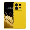 Kwmobile tok Xiaomi Redmi Note 13 Pro 5G-hez, sárga, szilikon, KWM000020LD017C