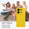 Kwmobile tok Xiaomi Redmi Note 13 Pro 5G-hez, sárga, szilikon, KWM000020LD017C