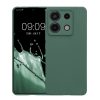 Kwmobile tok Xiaomi Redmi Note 13 Pro 5G-hez, zöld, szilikon, KWM000020LD018C