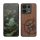Kwmobile tok Xiaomi Redmi Note 13 Pro 5G-hez, barna, fa/szilikon, KWM000020MN003C