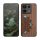 Kwmobile tok Xiaomi Redmi Note 13 Pro 5G-hez, barna, fa/szilikon, KWM000020MN004C